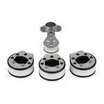 Schaefer "Clear Step" Furling Line Block Kit, (1)300-35, (3) 506-44 300-76