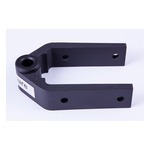 Top Rudder Gudgeon, 2-Hole Mounting 38x8MM
