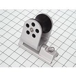 Schaefer Twin Jib Sheet Lead Block, 1"x1/8"(25x3mm), Silver 32-88