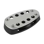 Foot Block, 4"(102mm) OD, Single, S/S