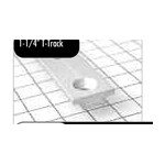 Schaefer T-Track, 1-1/4" x 3/16" (32x5mm), x 12' (3.6m), Silver 40-82-C