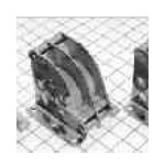 to 7/16 line, 1000 LBS  Schaefer Over-The-Top Block, Double, Ball Bearing Block   506-41