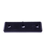 Bottom Rudder Gudgeon, 3-Hole Mtg. 54x8MM w/bushing