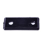 Top Rudder Gudgeon, 2-Hole Mtg. 38x8MM w/bushing