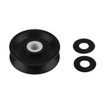 2 OD X 3/8 ID X 5/8 Schaefer Sheave, Aluminum 62-023-15BW