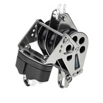 to 1/2" line, 2250 lbs  Schaefer Triple Stainless Block with Adjustable Cam and Becket   705-98