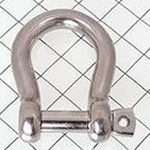 Schaefer 1/4" Pin Bow Shackle. 93-03