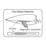 Slot Strip  -  75MM x 30M