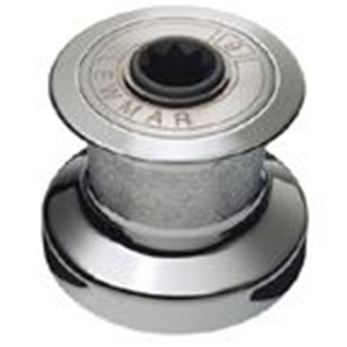 sailboat winches Lewmar chrome or alloy drum winch at