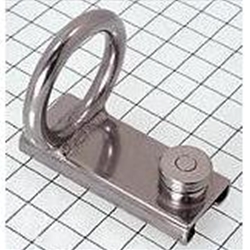 Schaefer Pin Stop Spinnaker Ring Car, 1 1/4"x3/16"(32x5mm) Lined 17-87