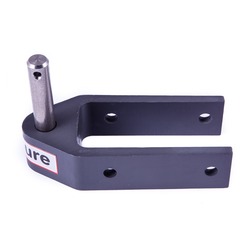 Top Rudder Pintle, 2 Hole Mounting 25x8MM