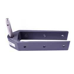 Bottom Rudder Pintle, 3-Hole Mounting 25x8MM