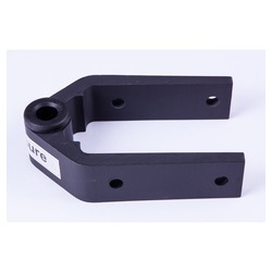 Top Rudder Gudgeon, 2-Hole Mounting 38x8MM
