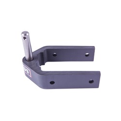 Top Rudder Pintle, 2-Hole Mounting 38x8MM