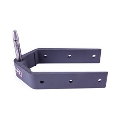 Bottom Rudder Pintle, 3-Hole Mounting 38x8MM