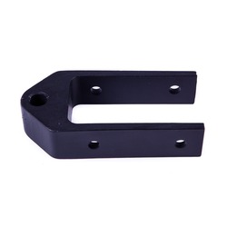 Top Rudder Gudgeon, 2-Hole Mounting 32x8MM