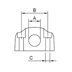 Small Fairlead (2 pack)