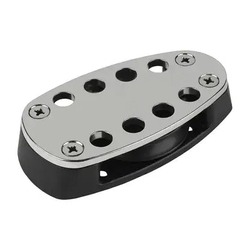 Foot Block, 4"(102mm) OD, Single, S/S