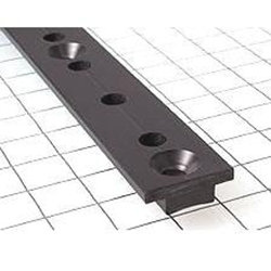 Schaefer T-Track, 3/4"x1/8"(19x3mm),6'(1.8m) Black 40-36