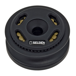 Selden 60mm single winch feed, roller bearing block 3300 lbs 406-201-08r