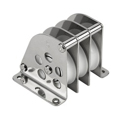 Over-The-Top Block, Triple, Ball Bearing