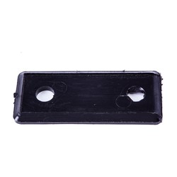 Top Trans. Gudgeon, 2-Hole Mtg. 5x8MM w/bushing