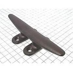 Schaefer Cleat, 4 Hole Deck, 6"(152mm), Black 70-06