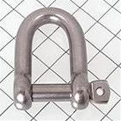 Schaefer 3/16" Pin "D" Shackle 93-13