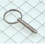 Schaefer Quick Release Pin, 1/4"x1.0" Grip 98-2510