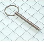 Schaefer Quick Release Pin, 1/4"x2.0" Grip 98-2520