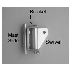 1" Wide Flat Slide (#10-24 Thread)